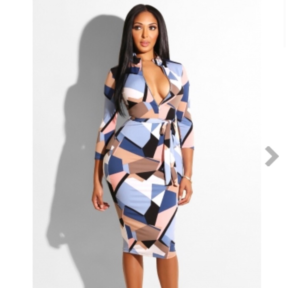 Size Large body con classy dress